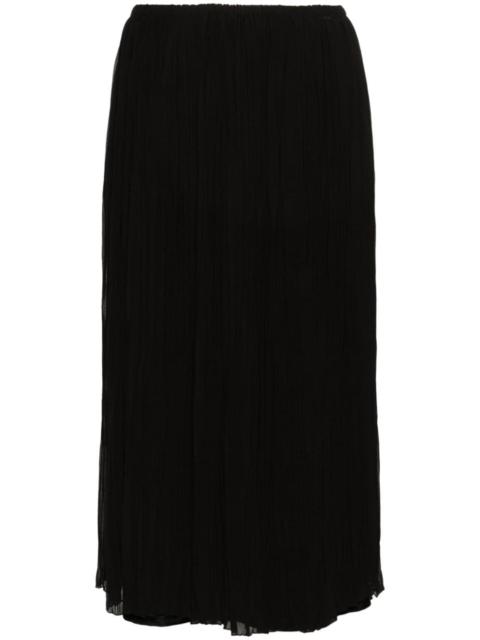 plissÃ© midi skirt