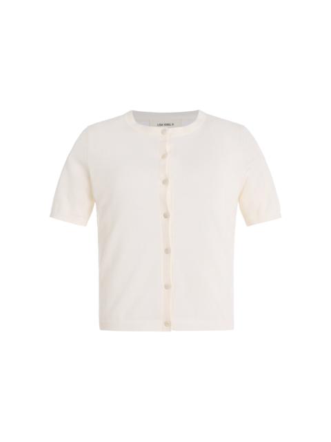 Charlotte Cashmere Cardigan ivory