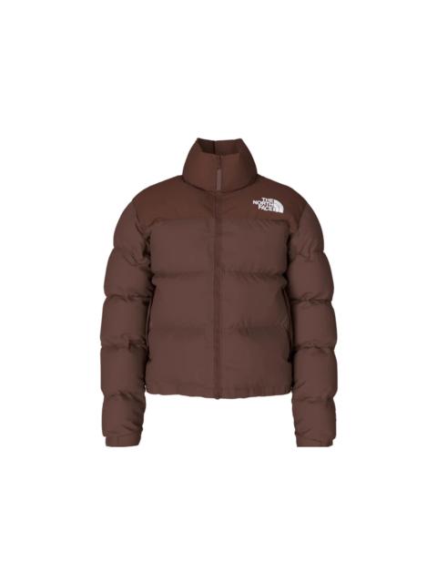 The North Face Womens 1996 Retro Nuptse 700 Fill Packable Jacket Dark Oak