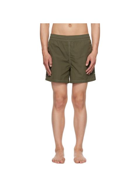 Khaki Beach Swim Shorts