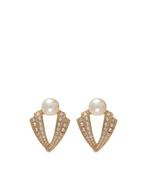 Je Les V embellished earrings