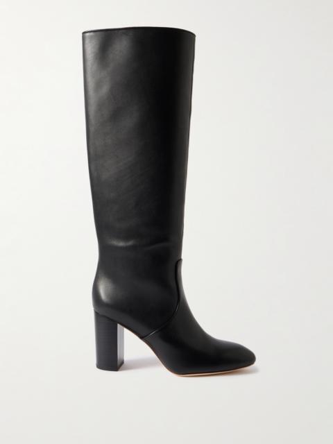 Goldy Leather Knee Boots