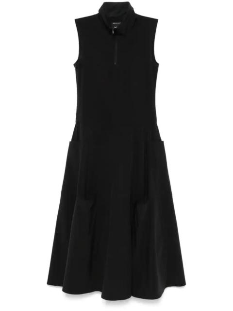 Vent midi dress