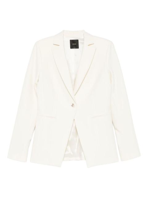 single-breasted blazer