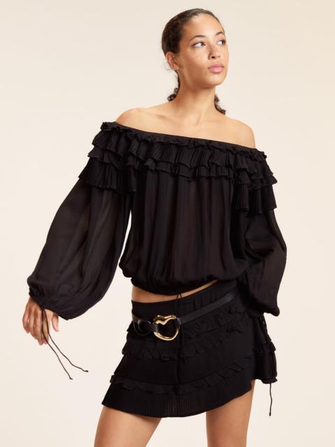 Bella Ruffle Mini Skort