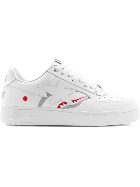 A Bathing Ape Bape Sta #3 Shark White