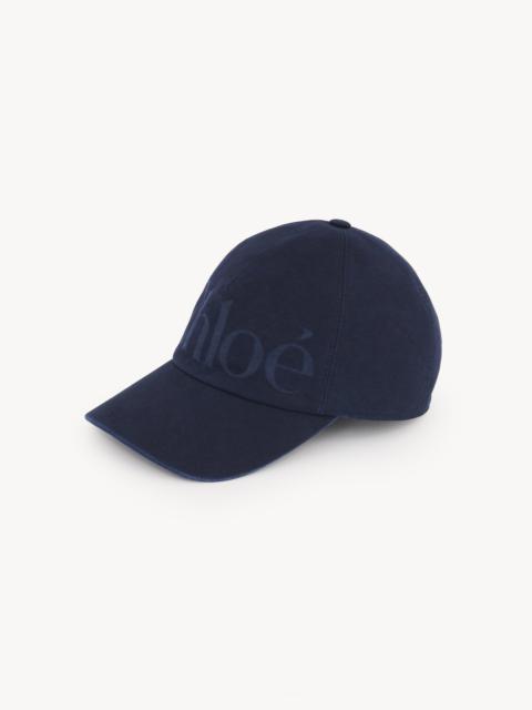 THE CHLOÉ ESSENTIALS CAP IN WASHED COTTON