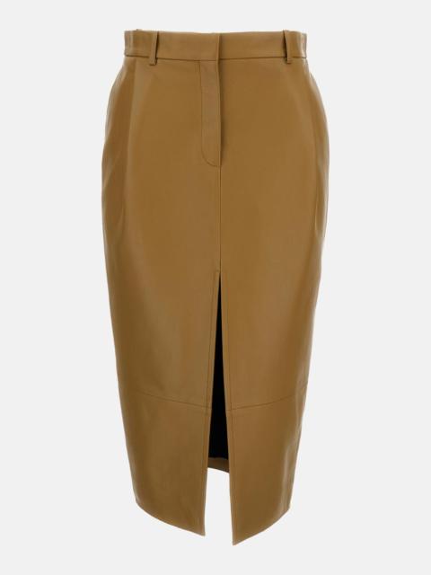 ANDEN LEATHER SKIRT