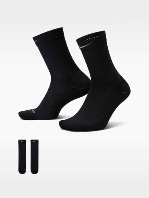 Nike Running Lightweight Wool Crew Socks (1 Pair)