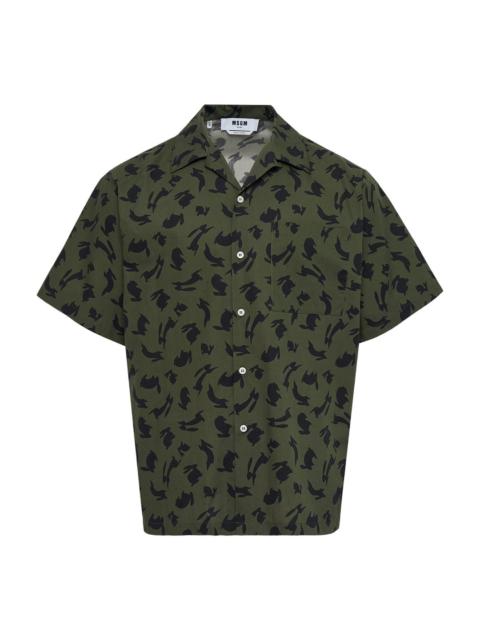 Camicia All-Over Print Button Shirt