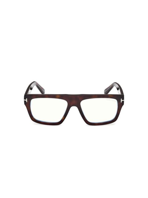 square-frame glasses