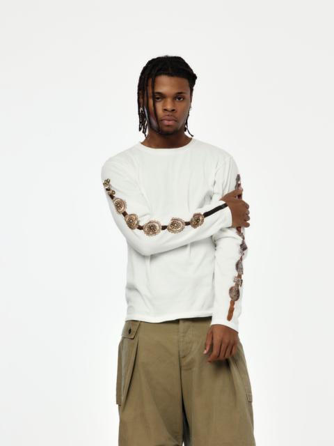 20/- JERSEY LONG SLEEVE TEE (CONCHO BELT SLEEVE)