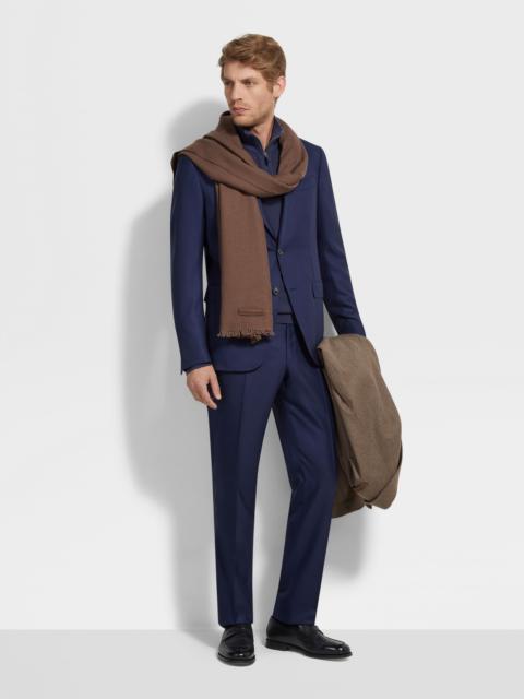 DARK BLUE 15MILMIL15 WOOL SUIT