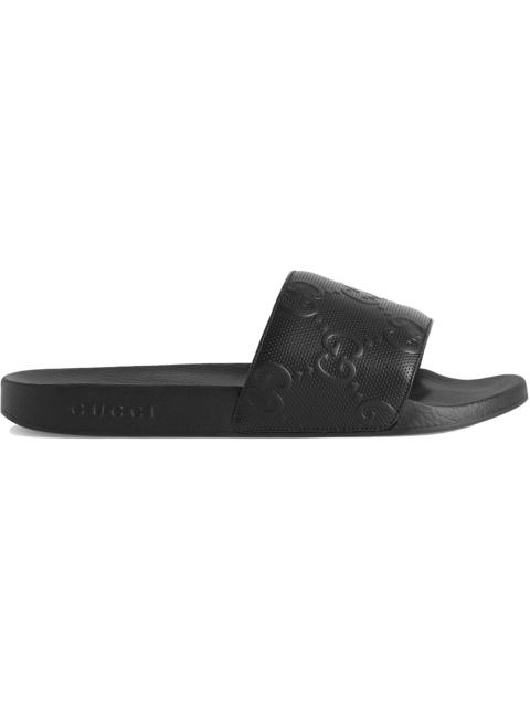 Gucci GG Slide Demetra Black