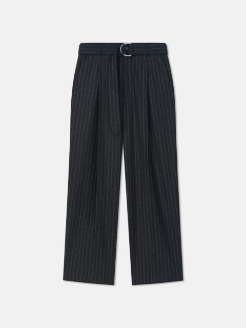 Belted Wool Pants