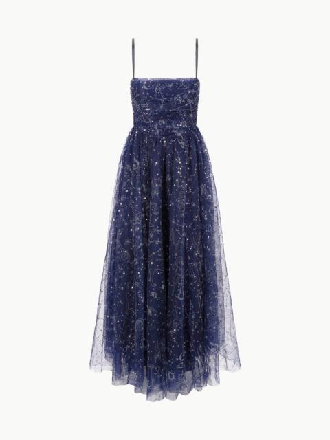STAUD BETTINA DRESS ZODIAC CONSTELLATION