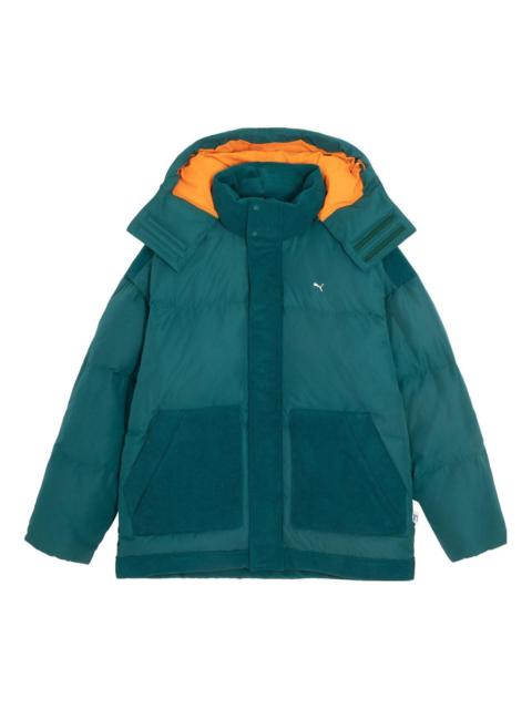PUMA Mmq Puff Down Jacket 'Green' 623043-43