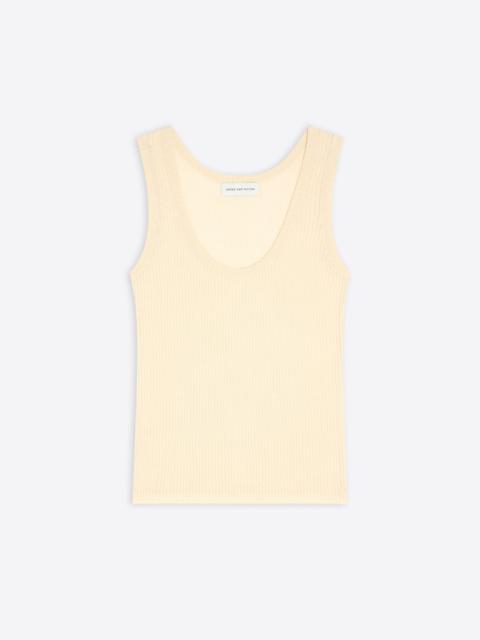 RIB KNIT TANK TOP