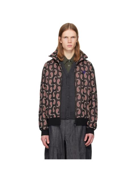 Black & Red Paisley Track Jacket