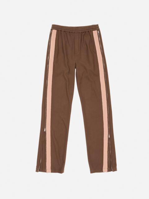 Tailored wool trousers - Chocolate brown