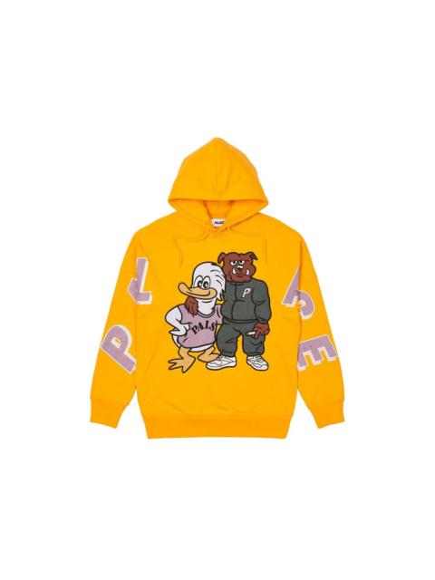 Palace Dog And Duck Drop Shoulder Hood Yellow