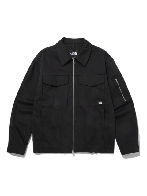 THE NORTH FACE All-Round Collar Bomber Jacket 'Black' NJ3BP00A