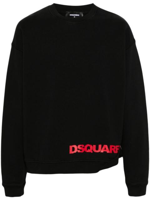 logo-print cotton sweatshirt