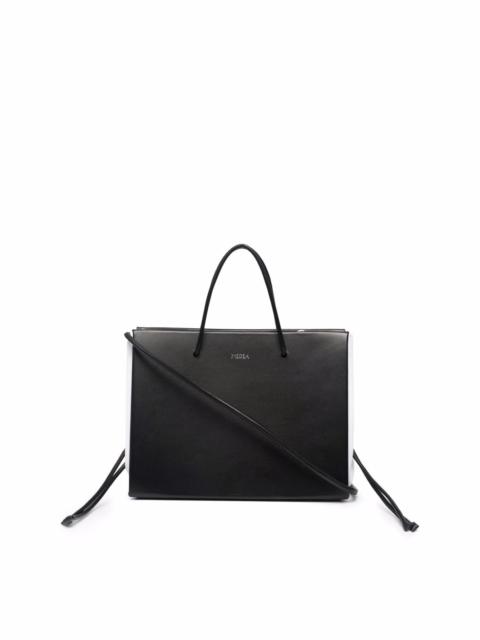 Vitello leather tote bag