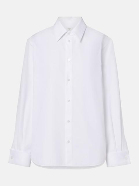 Cotton poplin shirt
