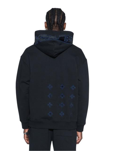 4X4 PAISE BIGGIE HOODIE COBALT BLACK