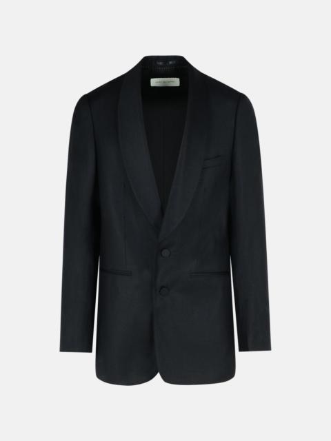 'BARTUX' BLACK WOOL BLEND BLAZER