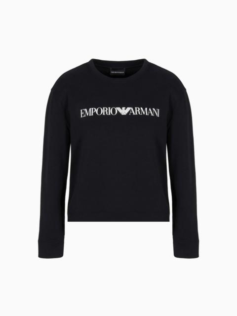 ASV organic jersey sweatshirt with logo