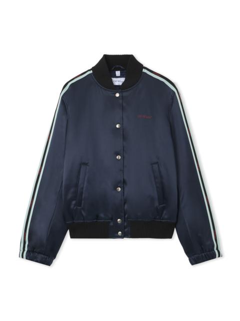Satin Varsity Jacket