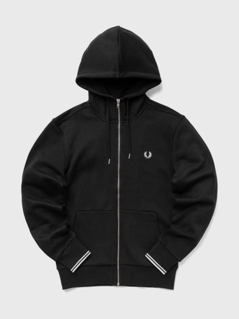 HOODED ZIP THROUGH SWEATSHIRT