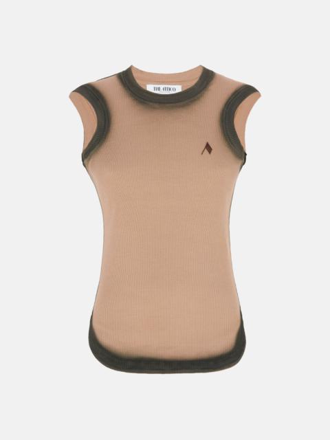 "REESE'' FADED TERRACOTTA TANK TOP