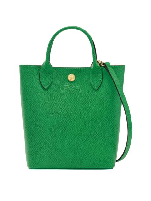 Épure XS Tote bag Green - Leather