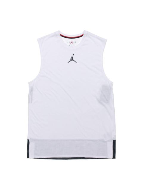 Air Jordan Basketball Training Sports Sleeveless Vest White CJ4576-100