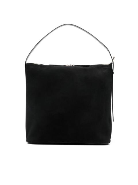 adjustable-strap zip shoulder bag