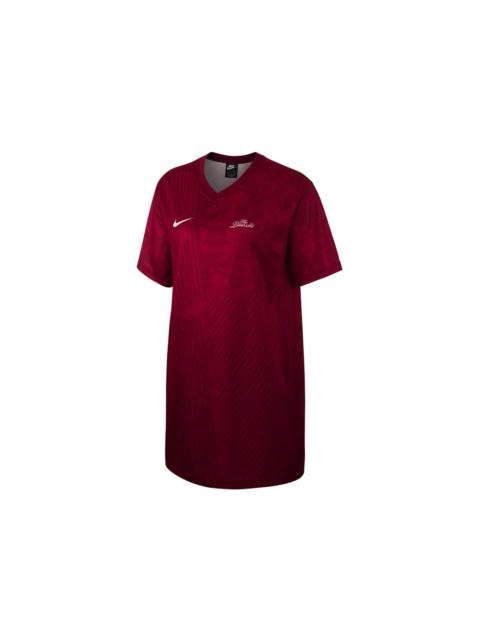 Nike Sportswear Women's Lionesses Premium Dress Red