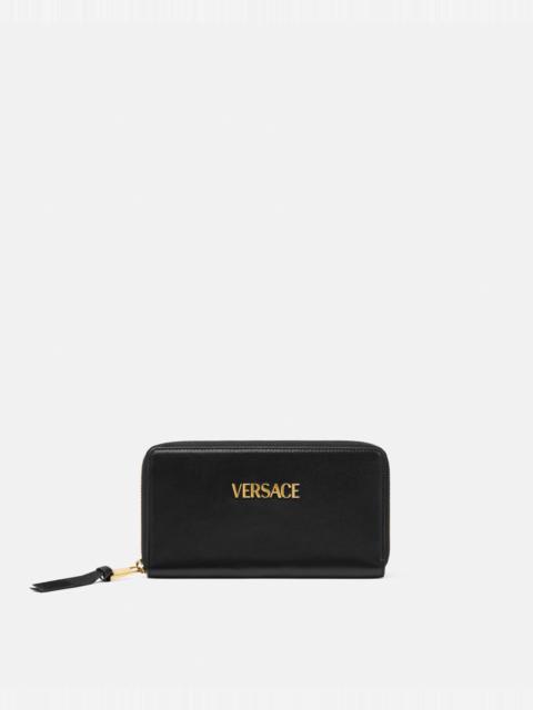 Versace Tag Long Wallet