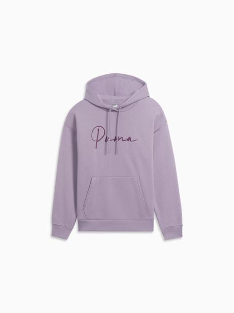 PUMA Script Logo Women's Hoodie
