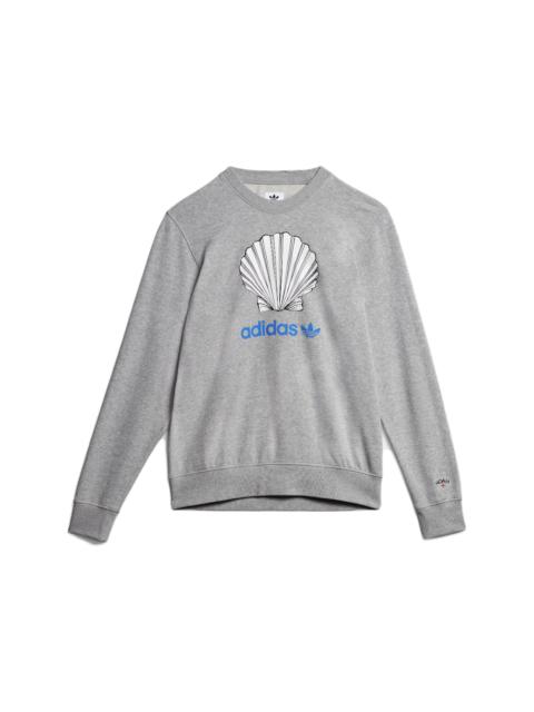 Noah x adidas Originals Crewneck Sweatshirt Medium Grey Heather
