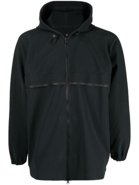 stretch-design zip-up jacket