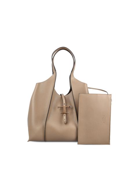medium T-buckle tote bag