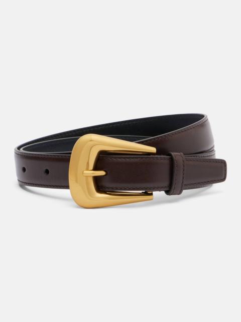 Folk leather belt
