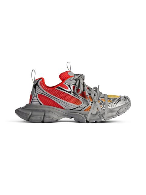 Men's 3xl Gradient Sneaker  in Red/orange/grey/black