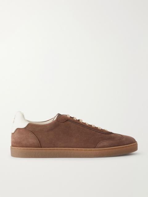 Coda di Rondine Suede Sneakers Brown