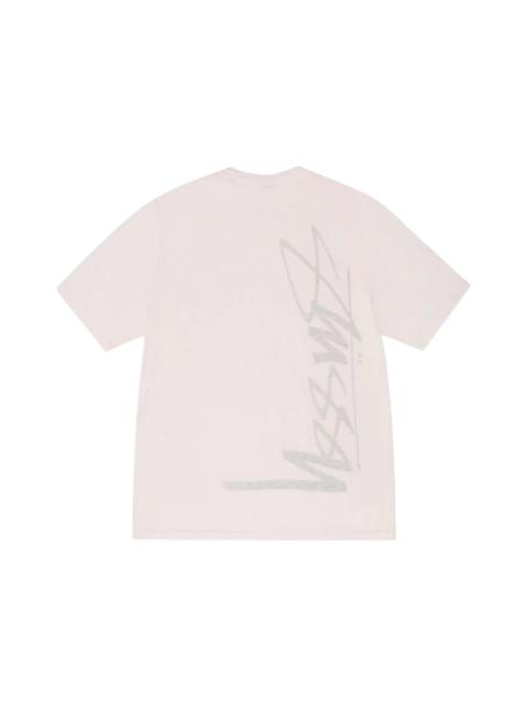 Stussy C Thru Pigment Dyed Tee Blush