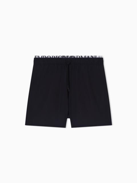 ASV SWIM SHORTS WITH LOGO WAISTBAND