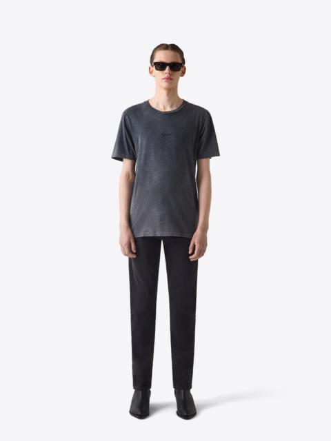 T-SHIRT 01 WASHED BLACK